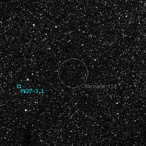 DSS image of Barnard 114