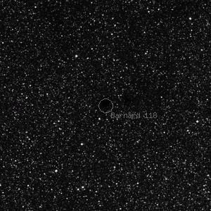 DSS image of Barnard 118