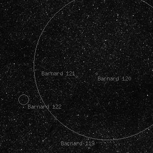 DSS image of Barnard 121