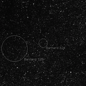 DSS image of Barnard 124