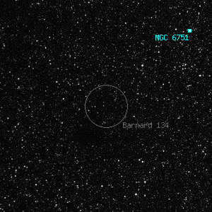 DSS image of Barnard 134