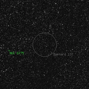 DSS image of Barnard 137