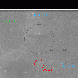 DSS image of Barnard 145