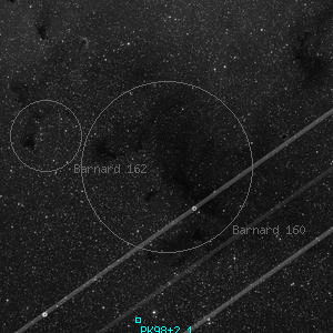 DSS image of Barnard 160
