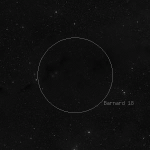 DSS image of Barnard 18