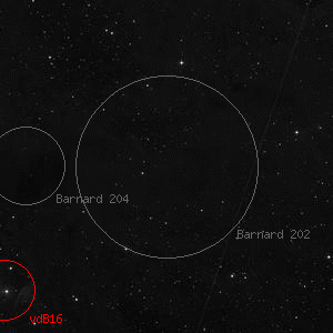 DSS image of Barnard 202