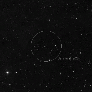 DSS image of Barnard 203
