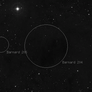 DSS image of Barnard 204