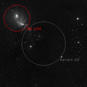 DSS image of Barnard 205