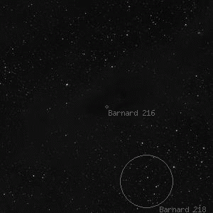 DSS image of Barnard 216