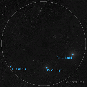 DSS image of Barnard 228