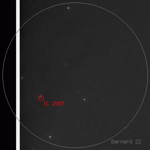 DSS image of Barnard 22