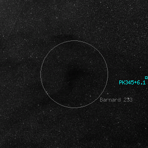 DSS image of Barnard 233