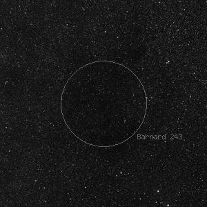 DSS image of Barnard 243