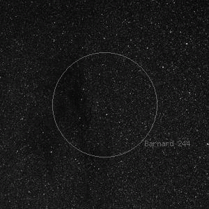 DSS image of Barnard 244