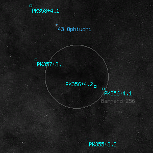 DSS image of Barnard 256