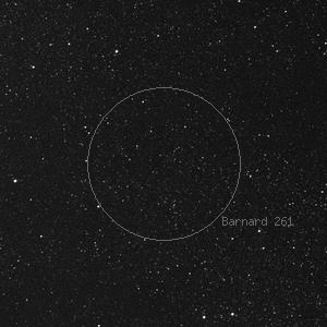 DSS image of Barnard 261