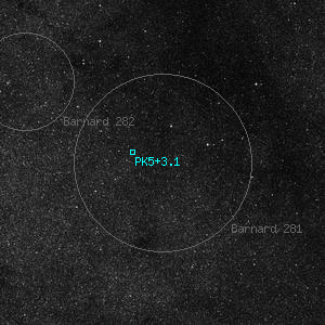 DSS image of Barnard 281