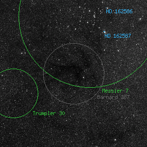DSS image of Barnard 287