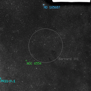 DSS image of Barnard 301