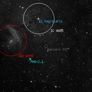 DSS image of Barnard 303