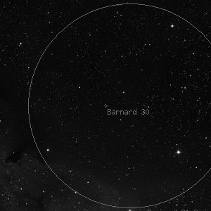 DSS image of Barnard 30