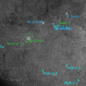 DSS image of Barnard 318
