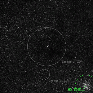 DSS image of Barnard 320