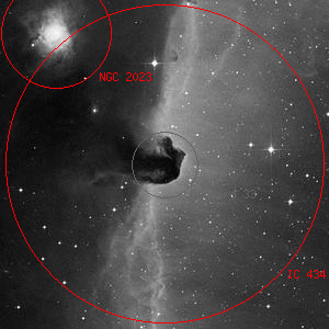 DSS image of Barnard 33