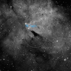DSS image of Barnard 347