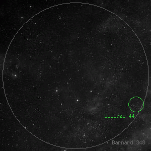 DSS image of Barnard 348