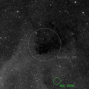 DSS image of Barnard 352