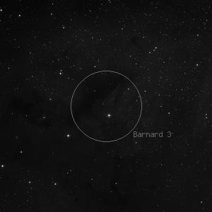 DSS image of Barnard 3