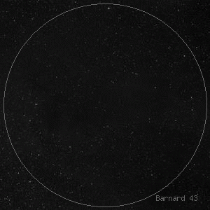 DSS image of Barnard 43