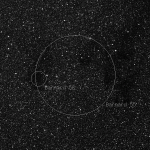 DSS image of Barnard 55