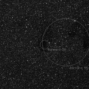DSS image of Barnard 56