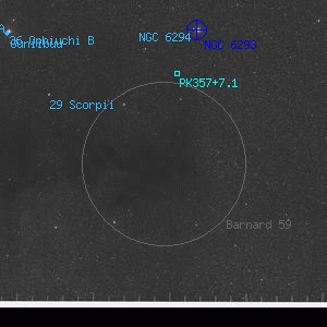 DSS image of Barnard 59