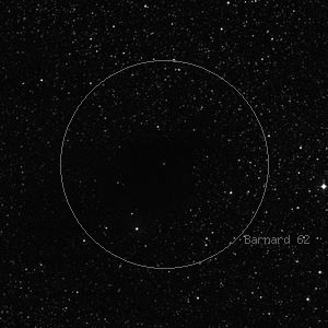 DSS image of Barnard 62