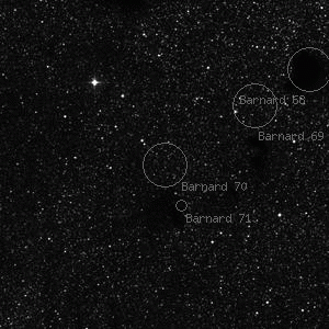 DSS image of Barnard 70