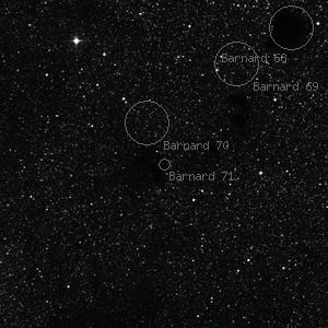 DSS image of Barnard 71