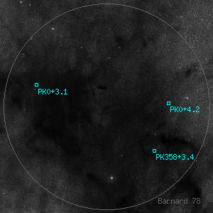 DSS image of Barnard 78