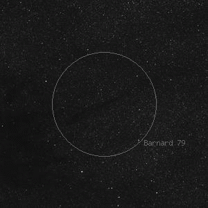 DSS image of Barnard 79