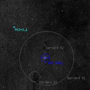 DSS image of Barnard 82