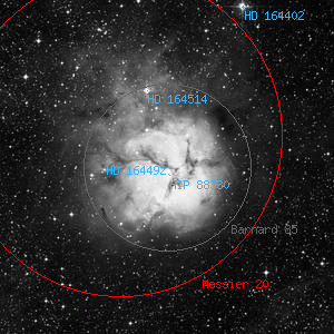 DSS image of Barnard 85