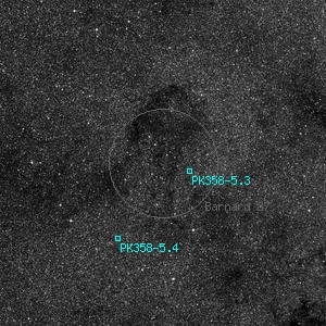 DSS image of Barnard 87
