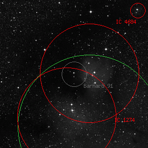 DSS image of Barnard 91