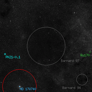 DSS image of Barnard 97