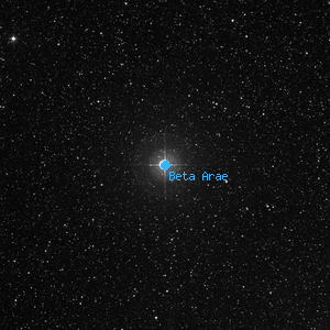 DSS image of Beta Arae