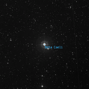 DSS image of Beta Caeli