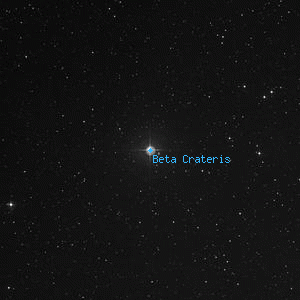 DSS image of Beta Crateris